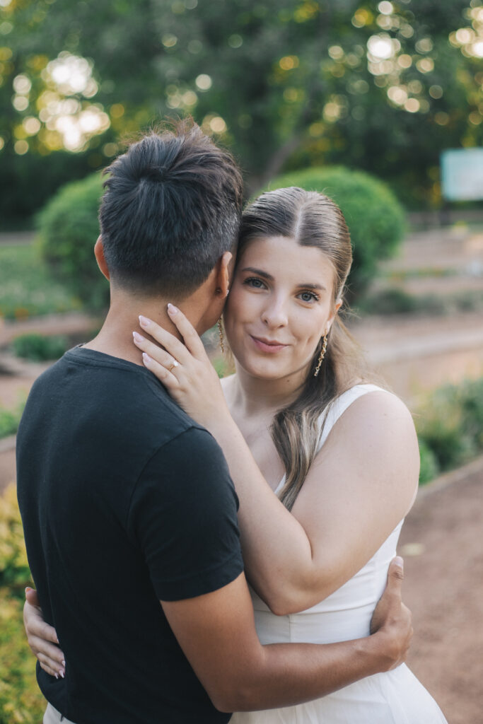 Women looking at camera